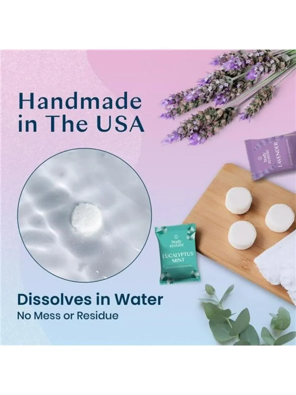 Body Restore Shower Steamers Aromatherapy Bath Bombs Spa Gifts Self Care Set